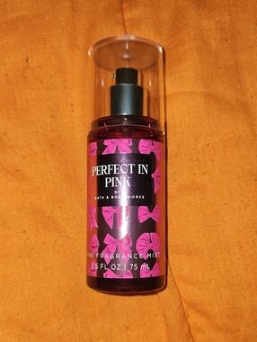 Bath And Body Works " Perfect In Pink" Fine Fragran E Mist. Nwts 2.5 Fl Oz